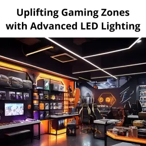 Uplifting Gaming Zones with Advanced LED Lighting